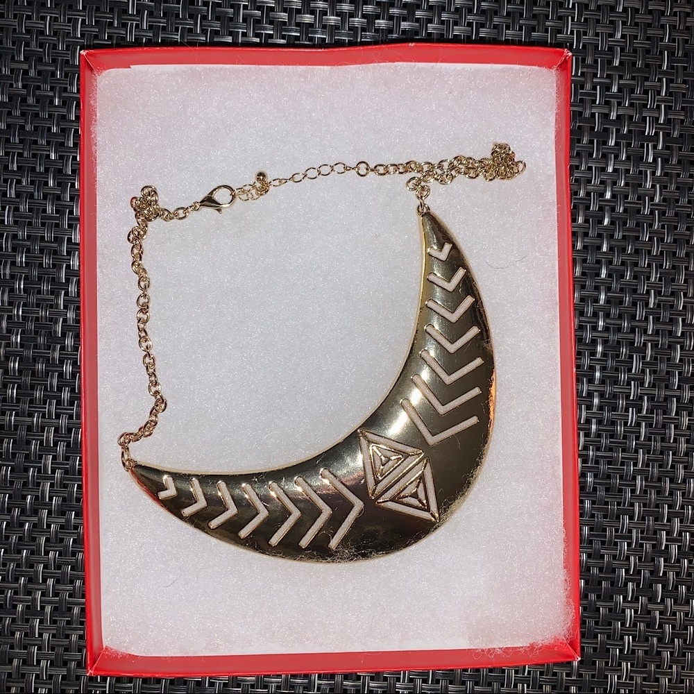 Gold Collar Necklace Gold